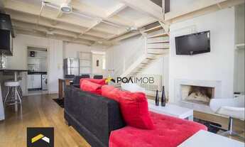 Imagem 3: Apartamento Duplex com 1 dormitório para alugar, 82 m² por R$ 5.990,00/mês - Moinhos de Ve