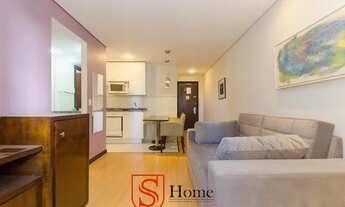 Imagem 4: Apartamento mobiliado com sacada e 1 quarto para aluguel no Bigorrilho em Curitiba