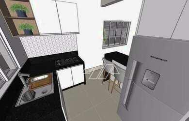 Imagem 2: Casa com 2 dormitórios à venda, 57 m² por R$ 330.000,00 - Betel - Marília/SP