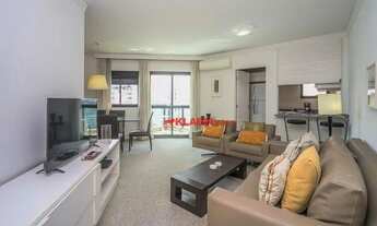 Imagem 1: Flat com 2 dormitórios, 80 m² - venda por R$ 1.050.000,00 ou aluguel por R$ 12.111,48/mês