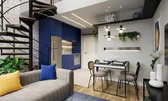 Imagem 3: Apartamento com 1 dormitório à venda, 51 m² por R$ 435.399,35 - Tingui - Curitiba/PR