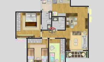 Imagem 4: Apartamento à venda 3 quartos 1 suíte 2 vagas Fatto Show Fusion Nova Petrópolis - São Bern