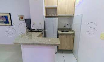 Imagem 6: Flat Personal para locação próximo do comércio em Moema com 42m² e 1 dormitório