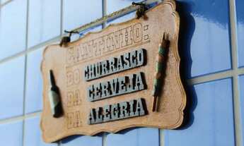 Imagem 3: M023-Aluguel para Temporada Apto 1Dorm lateral com vista para o mar Sacada Gourmet