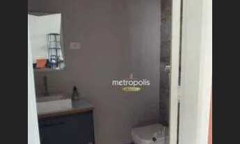 Imagem 4: Sala, 60 m² - venda por R$ 290.000,00 ou aluguel por R$ 3.367,00/mês - Centro - Santo Andr