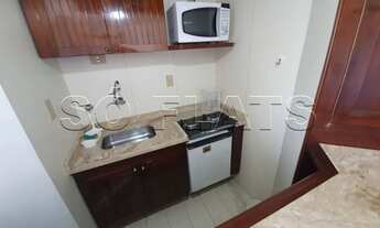 Imagem 4: Flat mobiliado com 1x dormitório no coração de Higienópolis linda vista para o Estádio do