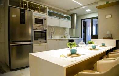 Imagem 3: Apartamento com 3 dormitórios à venda, 117 m² por R$ 1.338.100,00 - Vila Assunção - Santo