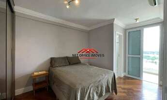 Imagem 7: Apartamento com 1 dormitório para alugar, 56 m² por R$ 3.640/mês - Jardim das Colinas - Sã