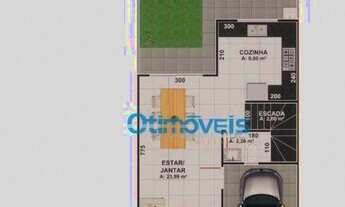 Imagem 7: Sobrado em condomínio com 3 dormitórios à venda, 180 m² por R$ 680.000 - Fanny - Curitiba