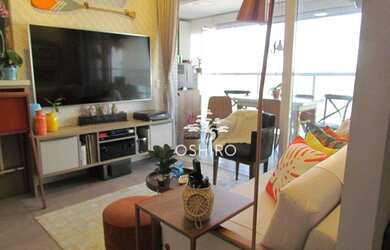 Imagem 4: Apartamento com 1 dormitório à venda, 55 m² por R$ 650.000,00 - Ponta da Praia - Santos/SP