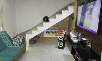 Imagem 2: Sobrado com 2 dormitórios à venda, 68 m² por R$ 320.000,00 - Parque São Vicente - São Vice