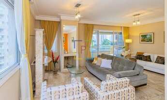 Imagem 7: Apartamento à venda na Vila Olímpia, 137m², 3 suítes, lareira, living 3 ambientes, varanda