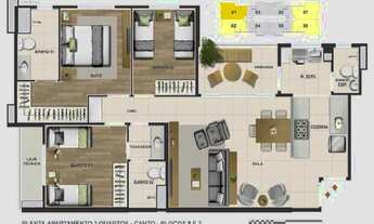 Imagem 2: Reserva Parque 2 Quartos, 1 suíte, Águas Claras,( entrega no mês 09/2023