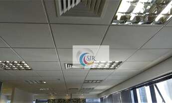 Imagem 7: Conjunto comercial 125,00m² com 2 vagas de garagem. Com divisórias, 2 banheiros e 1 copa