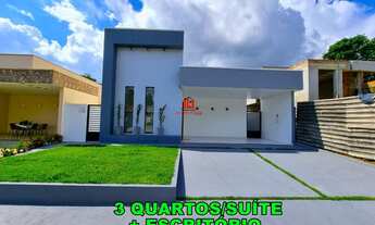 Imagem 1: Casa de condomínio para venda com 140 metros quadrados com 3 quartos em Ponta Negra - Mana