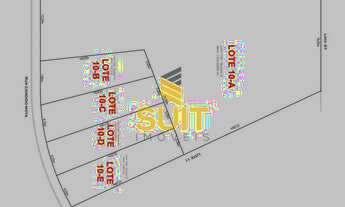 Imagem 2: Terreno 1.501,50 m² Possui Pré-Projeto para 4 Casas e um Edifício à Venda - Parque Rizzo