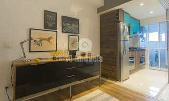 Imagem 2: Apartamento mobiliado a venda 69 m² 2 dormitórios 1 suíte 1 vaga Brooklin