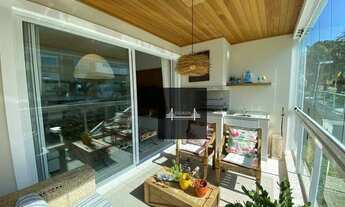 Imagem 2: Apartamento pé na areia com 2 dormitórios, 100 m² por R$ 1.550.000 - Santinho - Florianópo