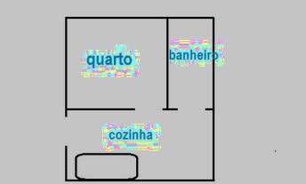 Imagem 3: Aluga kitnet 1quarto
