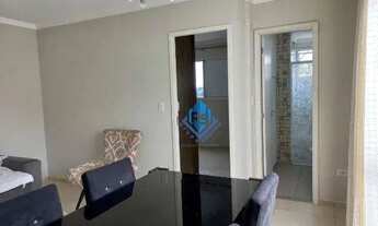 Imagem 5: Apartamento com 1 dormitório para alugar, 45 m² por R$ 2.409/mês - Nova Gerti - São Caetan