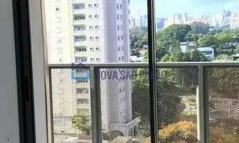 Imagem 4: Moema! Apartamento 38M²! A 450m do Metrô Moema. sala, varanda. 1 dormitório. 1 Vaga. Lazer