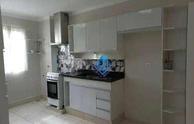 Imagem 2: Apartamento com 1 dormitório para alugar, 45 m² por R$ 2.409/mês - Nova Gerti - São Caetan