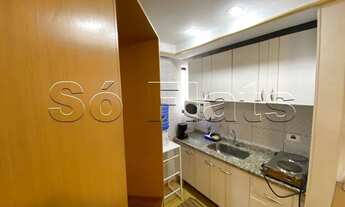 Imagem 5: Flat Tsue Bienal disponível locação com 26m², 1 dormitório e 1 vaga de garagem