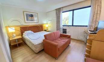 Imagem 2: Flat Tsue Bienal disponível locação com 1 dormitório e 1 vaga de garagem