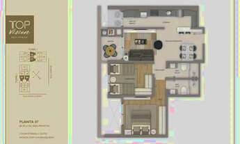 Imagem 2: Aluguel Apartamento com 2 dormitórios