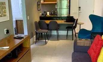 Imagem: Flat à venda com 1 quarto, 1 vaga, 50 m²