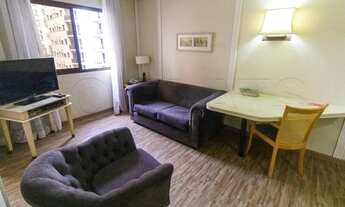 Imagem 3: Flat no The World disponível para locação na Vila Olímpia próx ao Shopping e Av dos Bandei