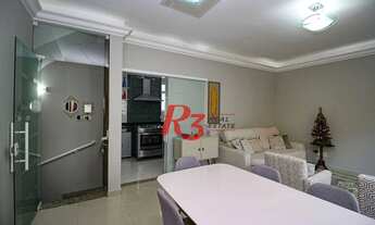 Imagem 5: Casa com 3 dormitórios à venda, 136 m² por R$ 1.150.000,00 - Gonzaga - Santos/SP