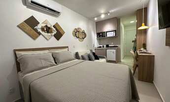 Imagem 2: FLAT MOBILIADO COM VARANDA TAMANDARÉ PERTINHO DO MAR RECEM ENTREGUE