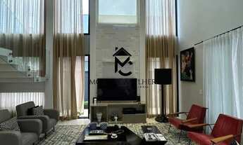 Imagem 5: Casa com piscina e varanda Gourmet à venda em Condomínio de Alto Padrão