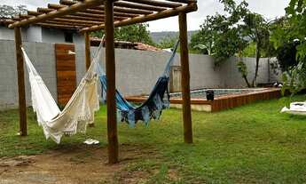 Imagem 5: Recanto Capim Dourado. Aluguel de quartos e espaço com piscina e churrasqueira