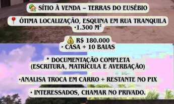 Imagem: Vendo ou Troco Sítio com casa e baias pra