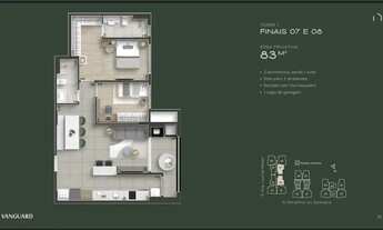 Imagem 6: Hytte apartamentos 83m2 2 quartos no Ecoville a partir R$ 999.880