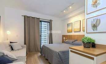 Imagem 3: Studio mobiliado, com varanda e andar alto, ao lado do metrô Alto da Boa Vista