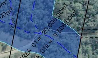 Imagem 5: Terreno com 20.000 metros quadrados, vista do MAR e da lagoa, na praia do Siriú em Garopab