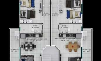 Imagem 6: BALNEáRIO PIçARRAS - Apartamento Padrão - Itacolomi