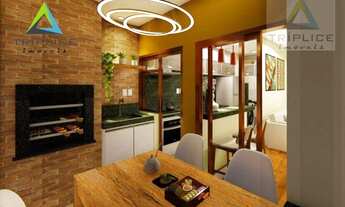 Imagem 6: Apartamentos 2 quartos com suíte, sala com varanda gourmet e cozinha integrada, garagem nu