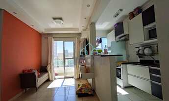 Imagem 2: Apartamento com 2 dormitórios (1 suíte) à venda, 55 m² por R$ 220.000 - Condomínio Spazio