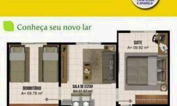Imagem 6: Apartamento para venda tem 43 metros quadrados com 2 quartos em Coqueiro - Ananindeua - Pa