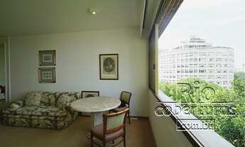 Imagem 7: Cobertura à venda no Leblon. RJ. Vista do mar e Cristo