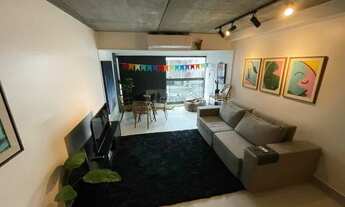 Imagem 3: Flat Alto Padrão Beira Mar Mobiliado para Aluguel, com 48m² em Piedade