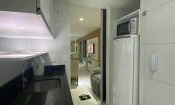 Imagem 6: Apartamento com aproximadamente 45m2, 1 Quarto, WC social, Mobiliado, com lazer!