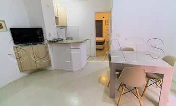 Imagem 2: Flat Personal para locação próximo do comércio em Moema com 42m² e 1 dormitório