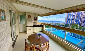 Imagem 1: A017- Aluguel Temporada 2Dorm com suíte- Sacada Gourmet Linda vista para o mar