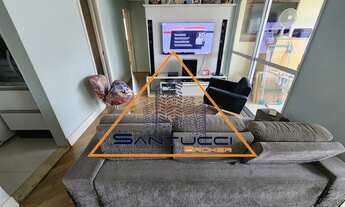 Imagem 4: Apartamento à venda com 104m² semi-mobiliado 2 suítes ao lado do Shopping Jardim Anália Fr