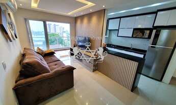 Imagem 2: Apartamento à venda mobiliado e decorado com 2 vagas cobertas na garagem, Sumaré, Caraguat